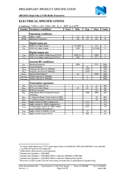 Fichier:Datasheet radio.pdf