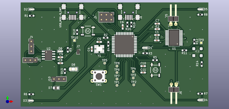 Visualisation carte PCB