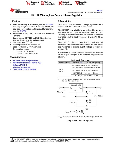 Fichier:Datasheet LDO.pdf