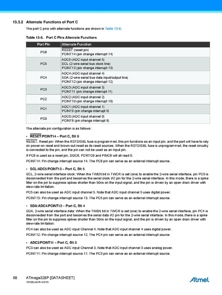Fichier:Atmel-7810-Automotive-Microcontrollers-ATmega328P Datasheet.pdf