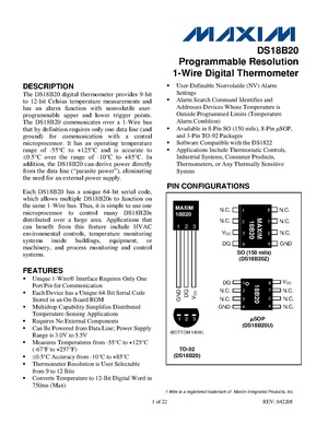 Datasheet_temp_eau
