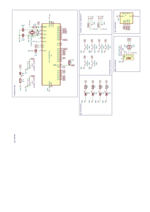 PDF du schématique complet de la manette