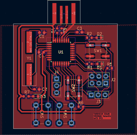 routage de la carte SE du groupe 7