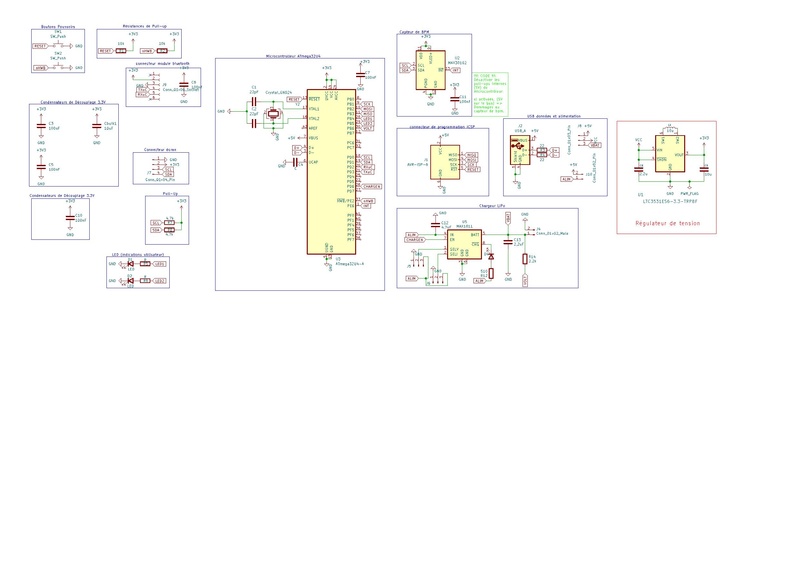 Schéma KiCad