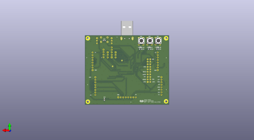 Carte mere 3D backside
